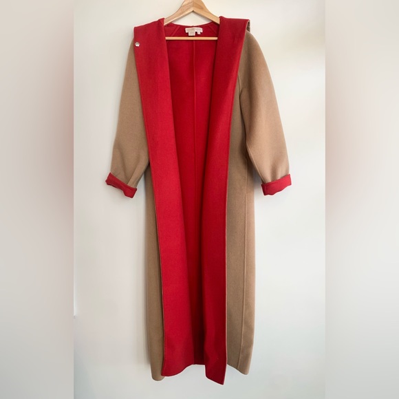 Michael Kors Camel Open Coat - Picture 2 of 15